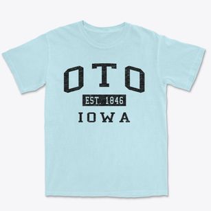 Oto Iowa Classic Established Premium Heavyweight T-shirt