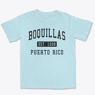 Boquillas Puerto Rico Classic Established Premium Heavyweight T-shirt