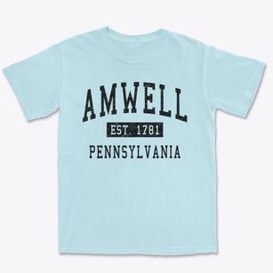 Amwell Pennsylvania Classic Established Premium Heavyweight T-shirt