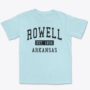 Rowell Arkansas Classic Established Premium Heavyweight T-shirt
