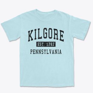 Kilgore Pennsylvania Classic Established Premium Heavyweight T-shirt
