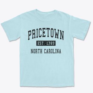 Pricetown North Carolina Classic Established Premium Heavyweight T-shirt