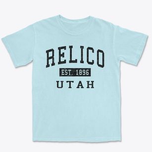 Relico Utah Classic Established Premium Heavyweight T-shirt