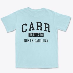 Carr North Carolina Classic Established Premium Heavyweight T-shirt