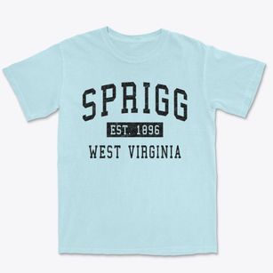 Sprigg West Virginia Classic Established Premium Heavyweight T-shirt