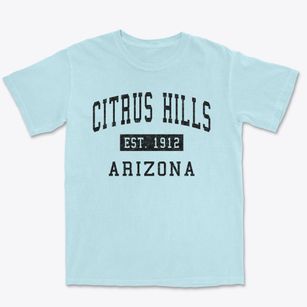 Citrus Hills Arizona Classic Established Premium Heavyweight T-shirt
