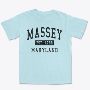 Massey Maryland Classic Established Premium Heavyweight T-shirt