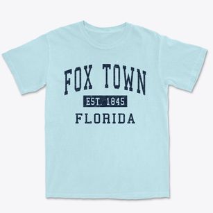 Fox Town Florida Classic Established Premium Heavyweight T-shirt