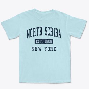 North Scriba New York Classic Established Premium Heavyweight T-shirt