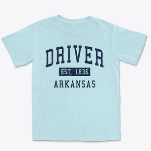 Driver Arkansas Classic Established Premium Heavyweight T-shirt