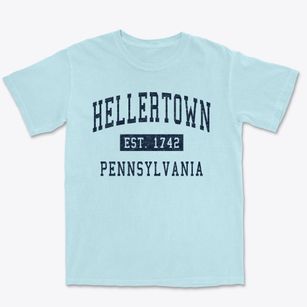 Hellertown Pennsylvania Classic Established Premium Heavyweight T-shirt