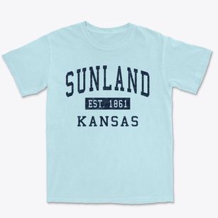 Sunland Kansas Classic Established Premium Heavyweight T-shirt