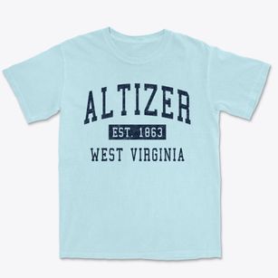 Altizer West Virginia Classic Established Premium Heavyweight T-shirt
