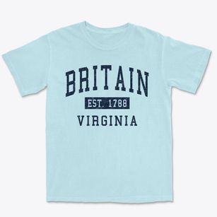 Britain Virginia Classic Established Premium Heavyweight T-shirt