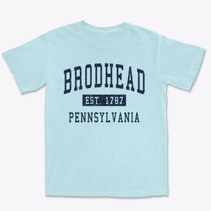 Brodhead Pennsylvania Classic Established Premium Heavyweight T-shirt