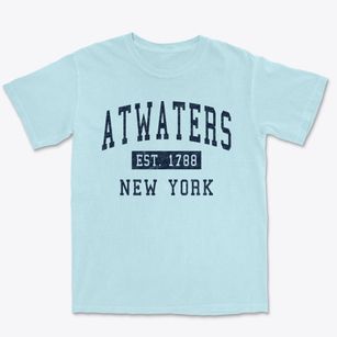 Atwaters New York Classic Established Premium Heavyweight T-shirt