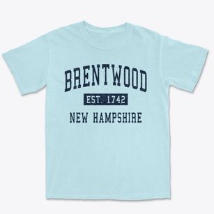 Brentwood New Hampshire Classic Established Premium Heavyweight T-shirt