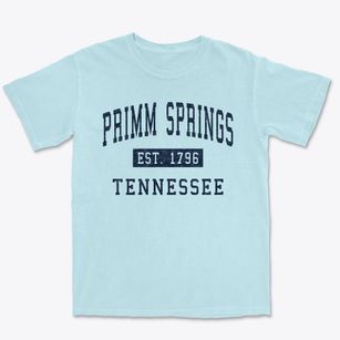 Primm Springs Tennessee Classic Established Premium Heavyweight T-shirt
