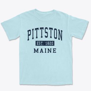 Pittston Maine Classic Established Premium Heavyweight T-shirt