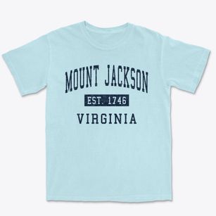Mount Jackson Virginia Classic Established Premium Heavyweight T-shirt