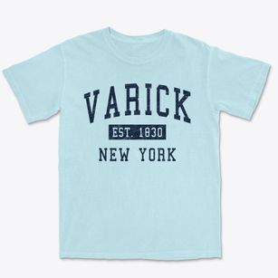 Varick New York Classic Established Premium Heavyweight T-shirt