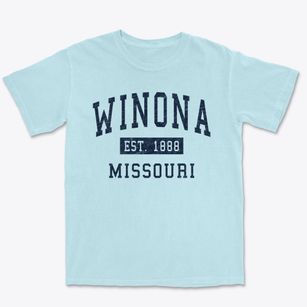Winona Missouri Classic Established Premium Heavyweight T-shirt