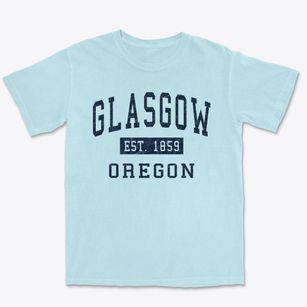 Glasgow Oregon Classic Established Premium Heavyweight T-shirt