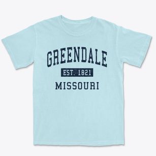 Greendale Missouri Classic Established Premium Heavyweight T-shirt