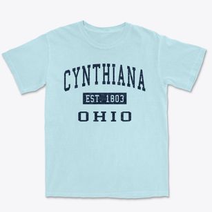 Cynthiana Ohio Classic Established Premium Heavyweight T-shirt