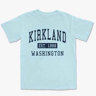 Kirkland Washington Classic Established Premium Heavyweight T-shirt