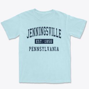 Jenningsville Pennsylvania Classic Established Premium Heavyweight T-shirt