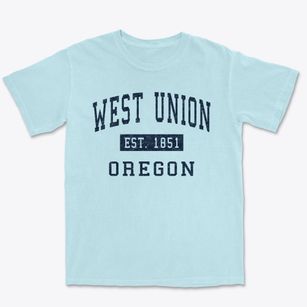 West Union Oregon Classic Established Premium Heavyweight T-shirt
