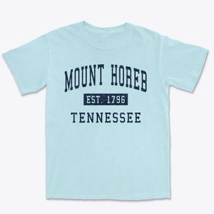 Mount Horeb Tennessee Classic Established Premium Heavyweight T-shirt
