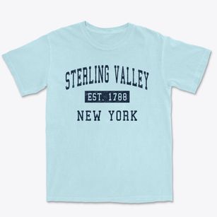Sterling Valley New York Classic Established Premium Heavyweight T-shirt