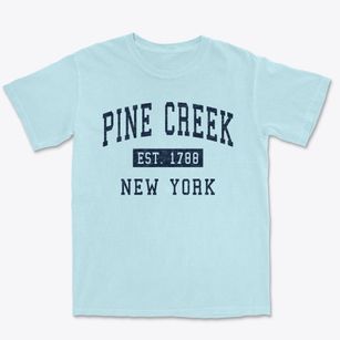 Pine Creek New York Classic Established Premium Heavyweight T-shirt