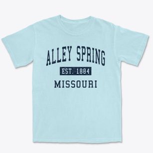 Alley Spring Missouri Classic Established Premium Heavyweight T-shirt
