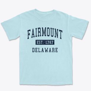 Fairmount Delaware Classic Established Premium Heavyweight T-shirt