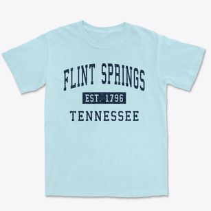 Flint Springs Tennessee Classic Established Premium Heavyweight T-shirt