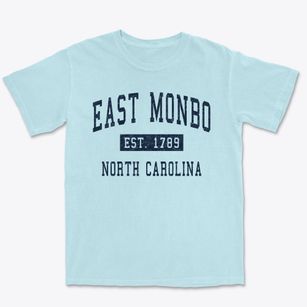 East Monbo North Carolina Classic Established Premium Heavyweight T-shirt