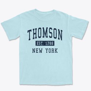 Thomson New York Classic Established Premium Heavyweight T-shirt