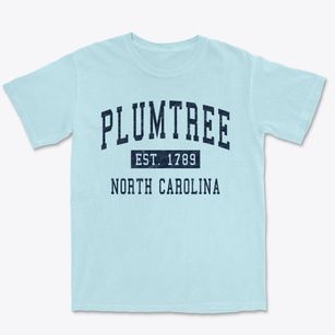 Plumtree North Carolina Classic Established Premium Heavyweight T-shirt