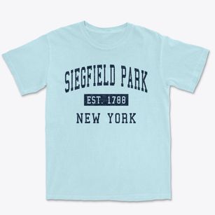 Siegfield Park New York Classic Established Premium Heavyweight T-shirt