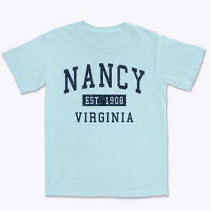 Nancy Virginia Classic Established Premium Heavyweight T-shirt