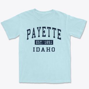 Payette Idaho Classic Established Premium Heavyweight T-shirt