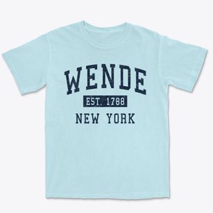 Wende New York Classic Established Premium Heavyweight T-shirt