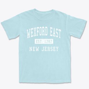 Wexford East New Jersey Classic Established Premium Heavyweight T-shirt