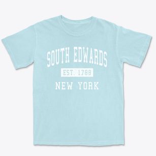 South Edwards New York Classic Established Premium Heavyweight T-shirt