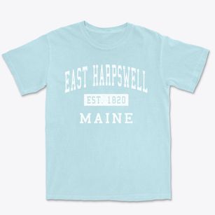 East Harpswell Maine Classic Established Premium Heavyweight T-shirt