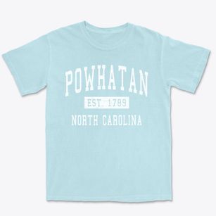 Powhatan North Carolina Classic Established Premium Heavyweight T-shirt