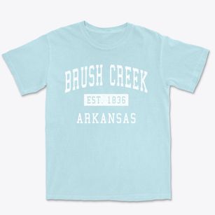 Brush Creek Arkansas Classic Established Premium Heavyweight T-shirt